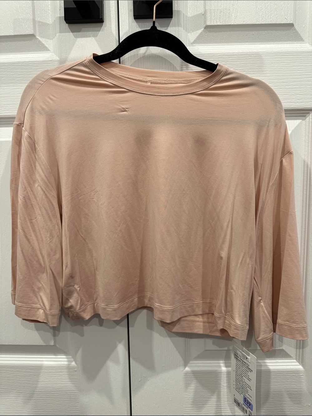 Lululemon Modal Relaxed-Fit Cropped Short Sleeve - Size 8